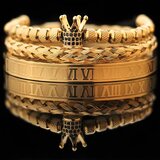 Narukvice JA-34399 - Zlatna / Crna KP34399 | shoptok.hr