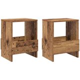  Polica za časopise 2 pcs Staro drvo 35 x 30 x 45 cm | shoptok.hr
