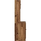  Kuhinjski bufet s policom 2 pcs Staro drvo 60 x 50 x 180 cm | Eponuda.ba