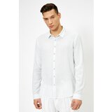 Koton Men's Green Striped Shirt | Shoptok.si