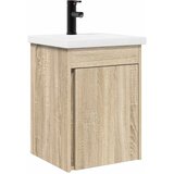 vidaXL Kopalniška omarica s tapo Sonoma hrast 42 x 40 x 74,5 cm, (5000245559) | Shoptok.si