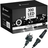 springos Božične lučke 300 LED 18m hladno bela zunanja razsvetljava za božično drevo, (21638686) Cene