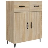 Maison Chic Komoda - Predalnik sonoma hrast 69,5x34x90 cm inženirski les, (21717915) Cene