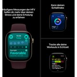 Apple Watch Series 12 GPS 46mm M/L v v b MJEJ4ZR/A, aluminijasto ohišje sivi barvi vesolja, športni trak mornarsko | Shoptok.si