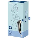 Satisfyer Stimulator - Dual Kiss, crni | shoptok.hr