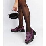 Gemre Purple Loafers on a Massive Heel Parent | shoptok.hr
