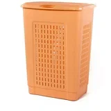 korpa za veš sa poklopcem 50L - oker