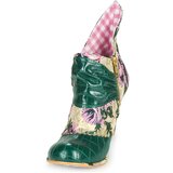 Irregular Choice Gležnjarji MIAOW Zelena | Shoptok.si