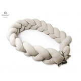 MimiNu ogradica/pletenica Velvet 220 cm - svjetlije bež | shoptok.hr