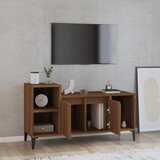 TV ormarić boja smeđeg hrasta 100x35x55 cm konstruirano drvo | shoptok.hr