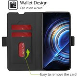 INF Zaščitni ovitek iz PU usnja za Redmi Note 14 4G - črn, (21751854) Cene