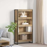 vidaXL Ormarić za knjige 2 pcs Umjetnička hrastovina 80 x 30 x 155 cm | shoptok.hr