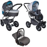 Olimp Sport Dečija kolica 3u1 Grander Lift Grey/Blue | ePonuda.com