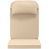  Jastuk za sunčanje 100% poliester Krem 55 x 124 x 5 cm Slike