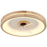 Globo 03650 - LED plafonsko svetlo sa ventilatorom GATIAN LED/30W/230V braon + daljinski upravljač | Eponuda.com