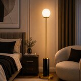 Opviq podna lampa Moira-20203, 1 × E27, crna | Eponuda.com