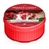 Kringle Candle Strawberries & Cream čajna svijeća 42 g Cijene