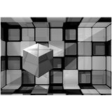  Tapeta - Rubik's cube in gray 200x140 | shoptok.hr