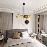  Visilica na sajli MOTIF 4xE27/15W/230V zlatna | Eponuda.com