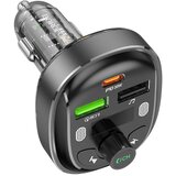 FM transmiter Bluetooth sa USB+Type-C punjaćem BOROFONE BC47 Might PD30W+QC3.0 car jazz metal gray | Eponuda.ba