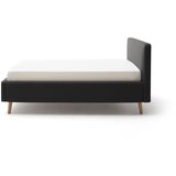 Meise Möbel Antracitno siva oblazinjena postelja brez letvenega dna 120x200 cm Mattis – | Shoptok.si