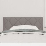 vidaXL Vzglavje z dizajnom diamantnih blokov taupe 100 cm tkanina, (22080512) | Shoptok.si