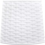  Suknja za božićno drvce bijela Ø56x23 cm plastika | shoptok.hr