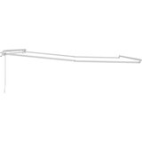 Nadstrešnica Okvir tende Bela 500 × 350 cm Aluminij - - Bela - 30.8 - 500 x 350 cm - 2025- | Shoptok.si