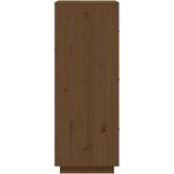  Visoka komoda boja meda 34 x 40 x 108 5 cm od masivne borovine | shoptok.hr