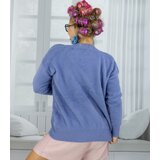 Pri Short cardigan unbuttoned sweater in fluffy knit fabric "COCO CHIC" | shoptok.hr
