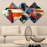 Wallity slika 4MDF8603615, 60x115 cm, 4 dela | ePonuda.com