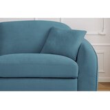 Bobochic Paris Modra raztegljiva sedežna garnitura 235 cm Cezanne – | Shoptok.si