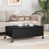  Kava Stol Crni hrast 91 x 55 x 32 cm Konstruirano drvo | Eponuda.com
