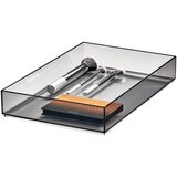 iDesign Mat crni kupaonski kozmetički organizator od reciklirane plastike - | shoptok.hr