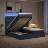  od pjene s madracem i LED-om Tamnosiva 200 x 200 cm | shoptok.hr