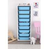 Hanah home višenamenska polica zola 9N white blue | ePonuda.com