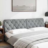  Jastuk za uzglavlje svjetlosivi 200 cm od tkanine | shoptok.hr