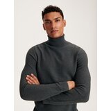 Reserved - Pamučna dolčevita - tamnosivo | shoptok.hr