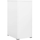 VidaXL arhivska omarica bela 46x62x102,5 cm jeklo Slike