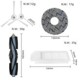 INORCO primeren za Deebot T10/T10 TURBO Deli Hepa Filter Glavna stranska krtaa Mop Pad Robotski sesalnik Rezervni dostop, (22017584) | Shoptok.si