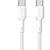 Kabel za punjenje L9C USB - C / USB - C PD 65W 2m - Bijela