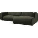 Makamii Zelena kotna sedežna garnitura (desni kot/z ležalnikom) Ekahi – | Shoptok.si