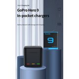 Telesin charger box sa dvije baterije za GoPro Hero 9 / 10 | Eponuda.ba