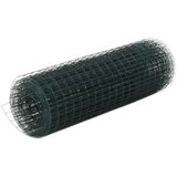  Žičana mreža od čelika s PVC oblogom za kokoši 10 x 0 5 m zelena | shoptok.hr