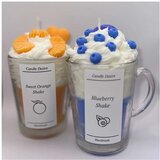 Candle Desire Mirisna sveća u staklenoj čaši - Blueberry shake | ePonuda.com