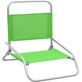  Sklopive stolice za plažu od tkanine 2 kom zelene | shoptok.hr