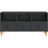 TV ormar Crna 102 x 34,5 x 50 cm Konstrukcijsko drvo | shoptok.hr