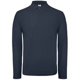 MAJICA DOLGI ROKAVI B&C ID.001 LSL 180G TEMNO MODRA XL