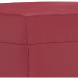 vidaXL Stolček za noge vinsko rdeč 60x50x41 cm umetno usnje | Shoptok.si