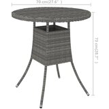  5-dijelni set vrtnih sofa od poliratana s jastucima sivi | shoptok.hr
